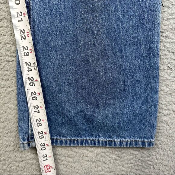 Stephen Hardy Squeeze Jeans Womens 11/12 Flare Leg Bellbottom Glitter Front Blue - Picture 10 of 16